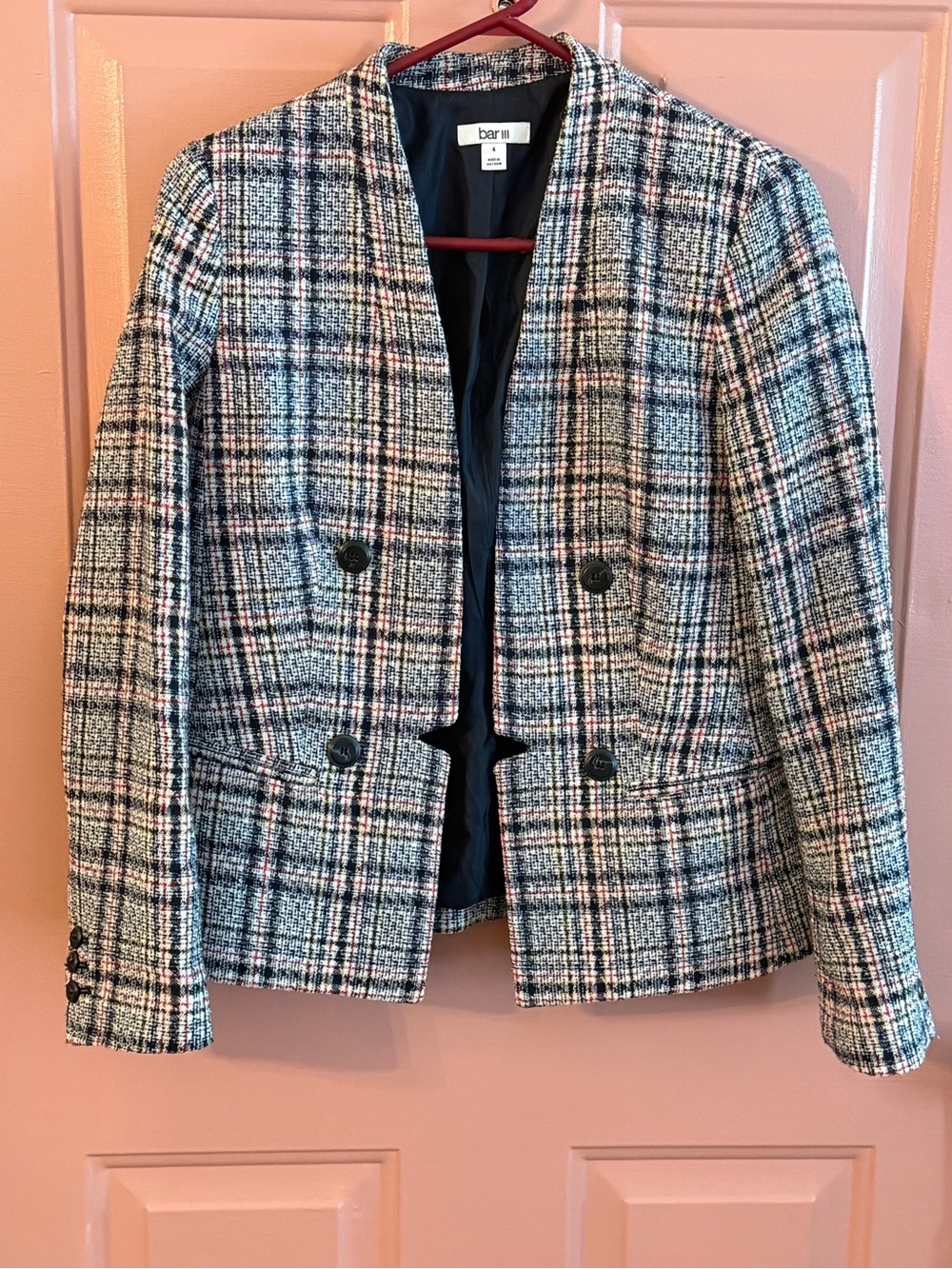 Bar III Tweed Blazer